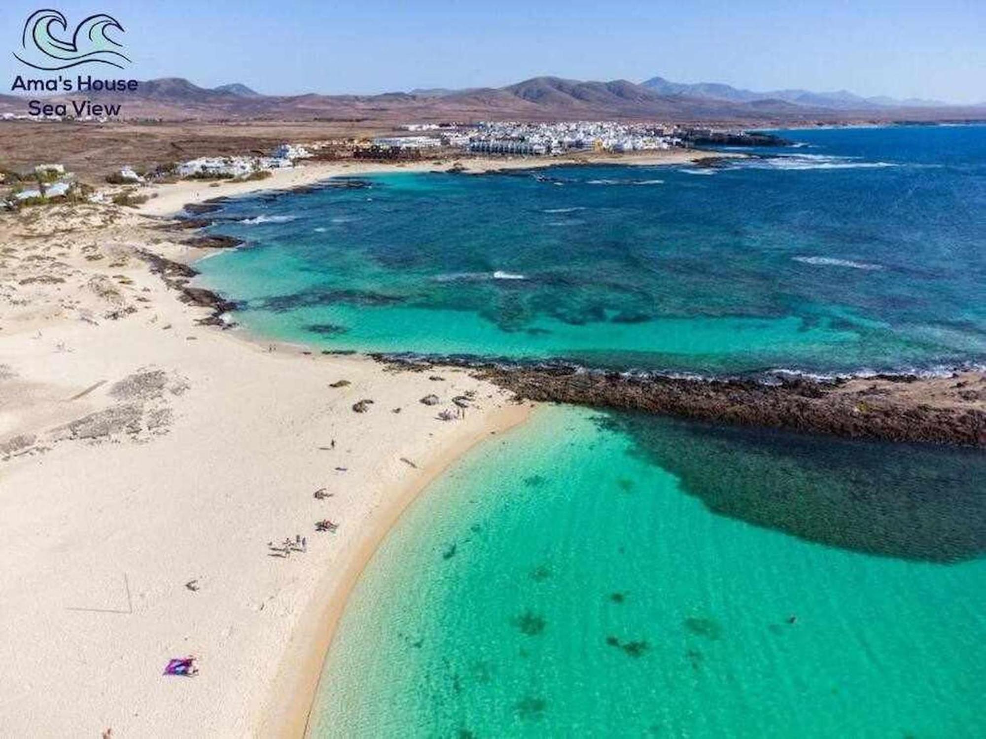 Amas House Sea View Wifi Free By Rentalfue El Cotillo  Екстер'єр фото