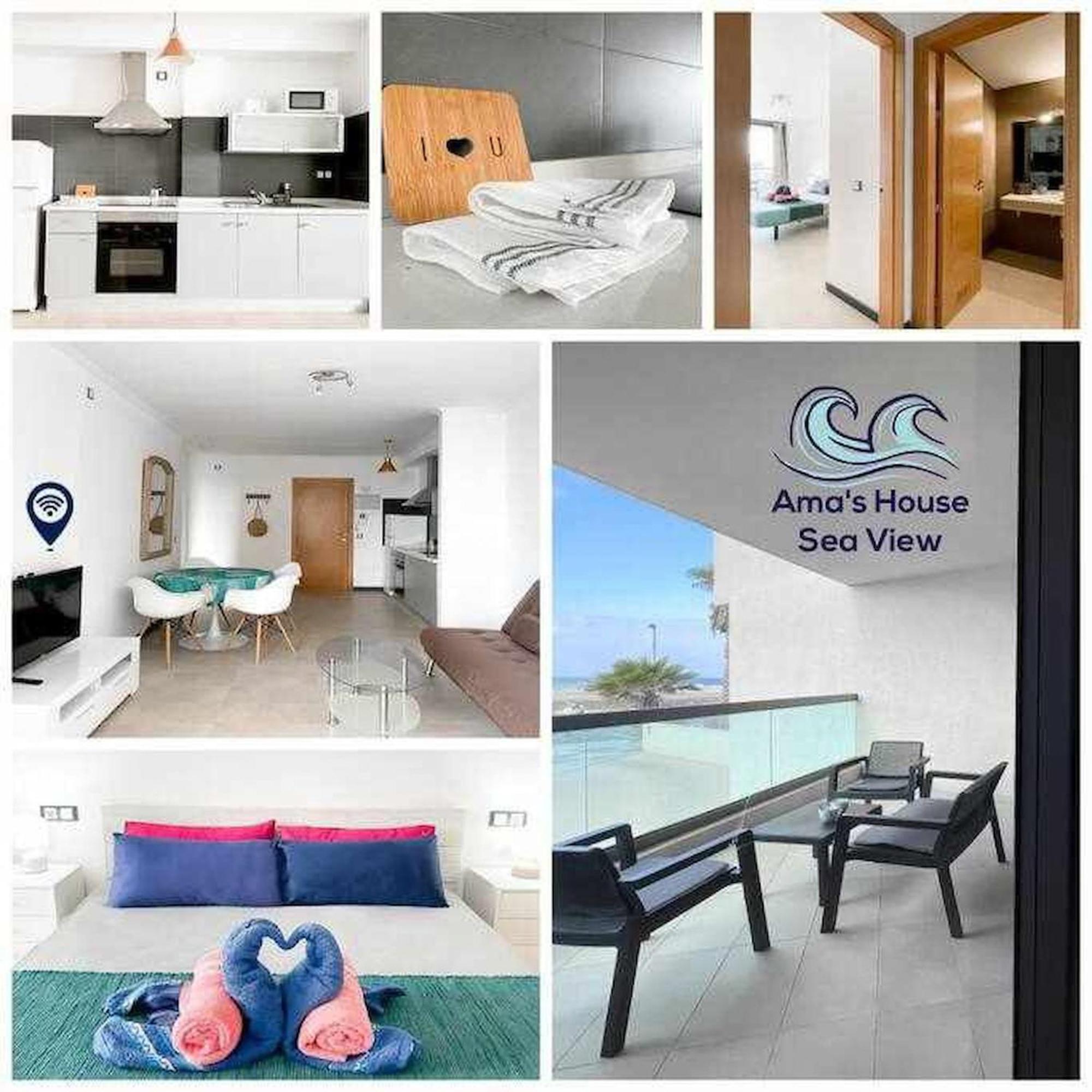 Amas House Sea View Wifi Free By Rentalfue El Cotillo  Екстер'єр фото
